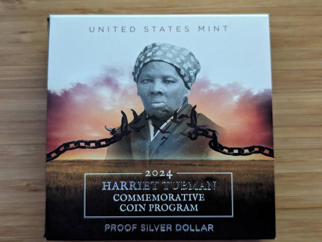 Harriet Tubman Silver Dollar Arrived!